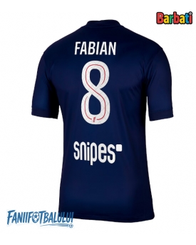 Paris Saint-Germain Fabian Ruiz #8 Tricou Fotbal Replică 2025-26 Barbati Acasa